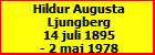 Hildur Augusta Ljungberg