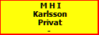 M H I Karlsson