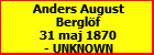 Anders August Berglf