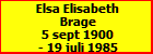 Elsa Elisabeth Brage