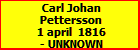 Carl Johan Pettersson