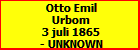 Otto Emil Urbom