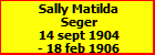 Sally Matilda Seger