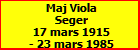 Maj Viola Seger