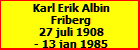 Karl Erik Albin Friberg