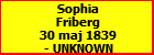 Sophia Friberg