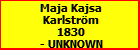 Maja Kajsa Karlstrm