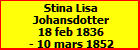 Stina Lisa Johansdotter