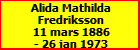Alida Mathilda Fredriksson