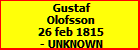 Gustaf Olofsson