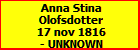 Anna Stina Olofsdotter