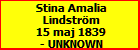 Stina Amalia Lindstrm