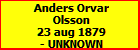 Anders Orvar Olsson