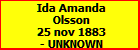 Ida Amanda Olsson