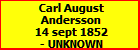 Carl August Andersson