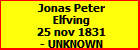 Jonas Peter Elfving