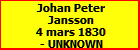 Johan Peter Jansson