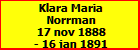 Klara Maria Norrman