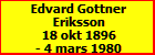 Edvard Gottner Eriksson