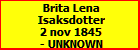 Brita Lena Isaksdotter