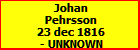 Johan Pehrsson