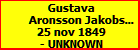 Gustava Aronsson Jakobsson