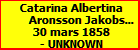 Catarina Albertina Aronsson Jakobsson