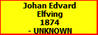 Johan Edvard Elfving