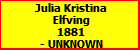 Julia Kristina Elfving