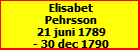 Elisabet Pehrsson