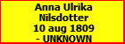 Anna Ulrika Nilsdotter
