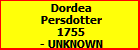Dordea Persdotter