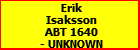 Erik Isaksson