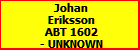 Johan Eriksson