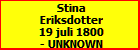 Stina Eriksdotter