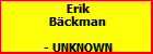Erik Bckman