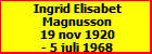 Ingrid Elisabet Magnusson