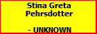 Stina Greta Pehrsdotter