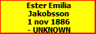 Ester Emilia Jakobsson