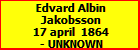 Edvard Albin Jakobsson