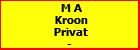 M A Kroon