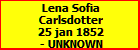 Lena Sofia Carlsdotter