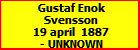 Gustaf Enok Svensson