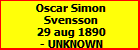 Oscar Simon Svensson