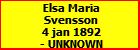 Elsa Maria Svensson