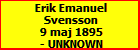 Erik Emanuel Svensson