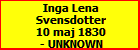 Inga Lena Svensdotter