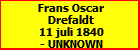 Frans Oscar Drefaldt