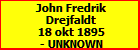 John Fredrik Drejfaldt