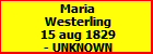Maria Westerling